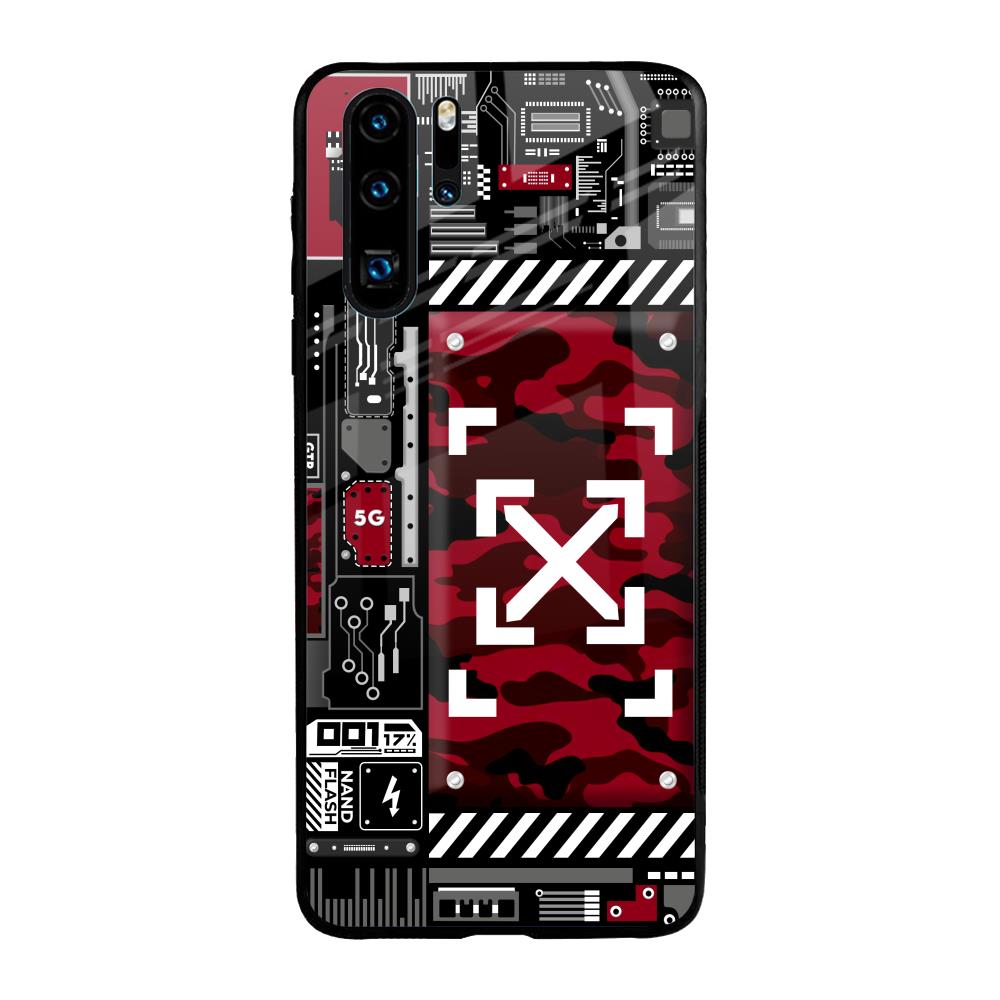 Technology Art Huawei P30 Pro Glass Back Cover Online