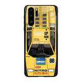 Yellow Racing Car Huawei P30 Pro Glass Back Cover Online