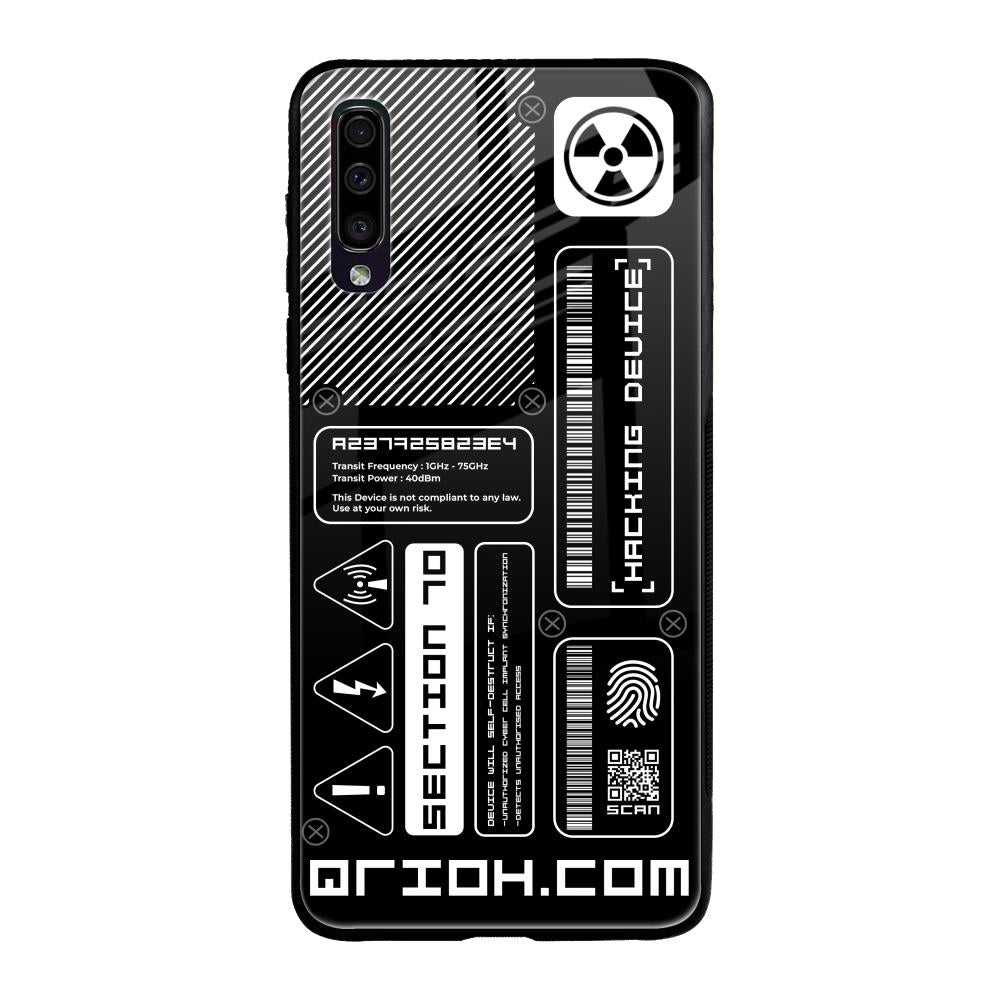 Futuristic Art Samsung Galaxy A70 Glass Back Cover Online
