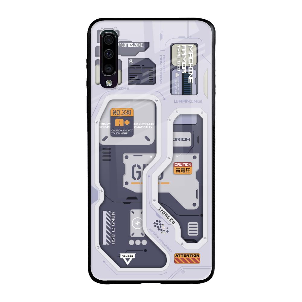 Tech Savvy Samsung Galaxy A70 Glass Back Cover Online