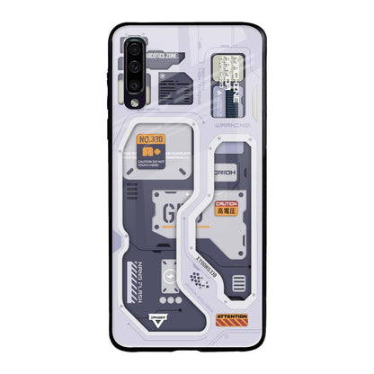Tech Savvy Samsung Galaxy A70 Glass Back Cover Online