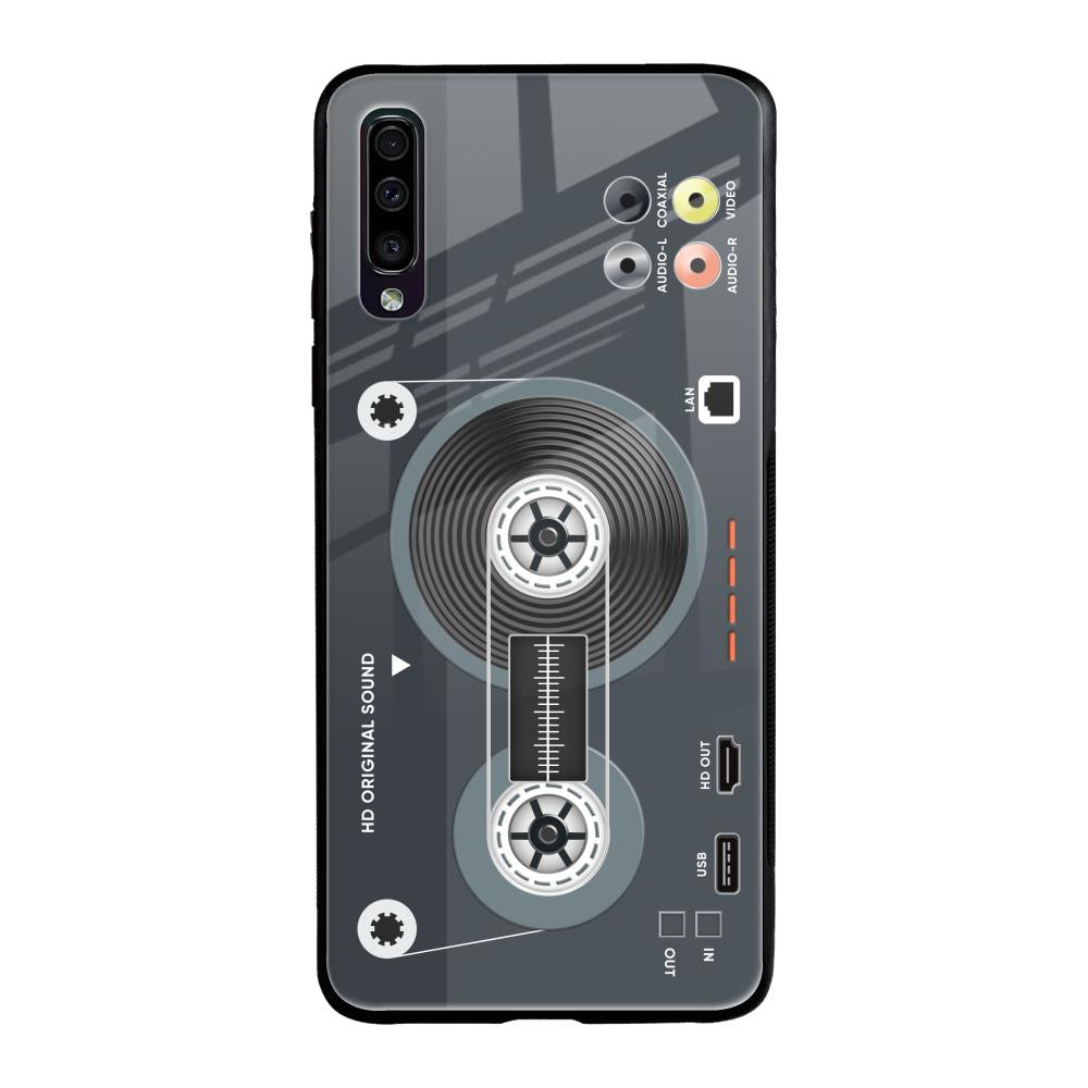 Retro Recorder Samsung Galaxy A70 Glass Back Cover Online