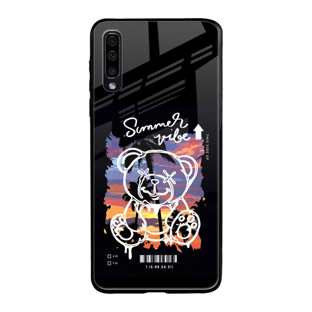 Summer Vibe Samsung Galaxy A70 Glass Back Cover Online