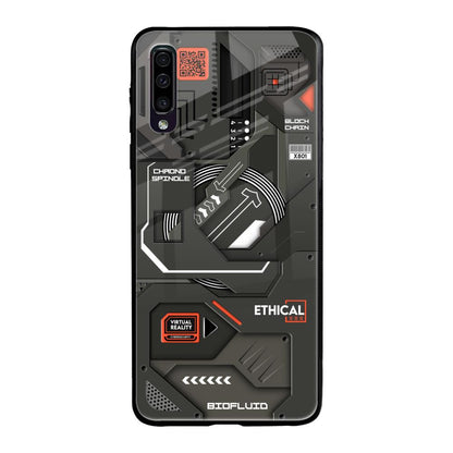 Tech Aesthetics Samsung Galaxy A70 Glass Back Cover Online