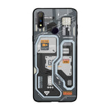 Retro Futuristic Realme 3 Pro Glass Back Cover Online