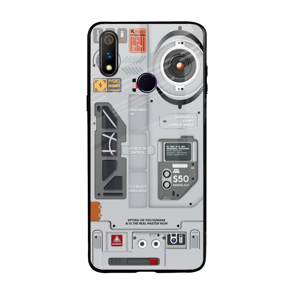 Plasma Shield Realme 3 Pro Glass Back Cover Online