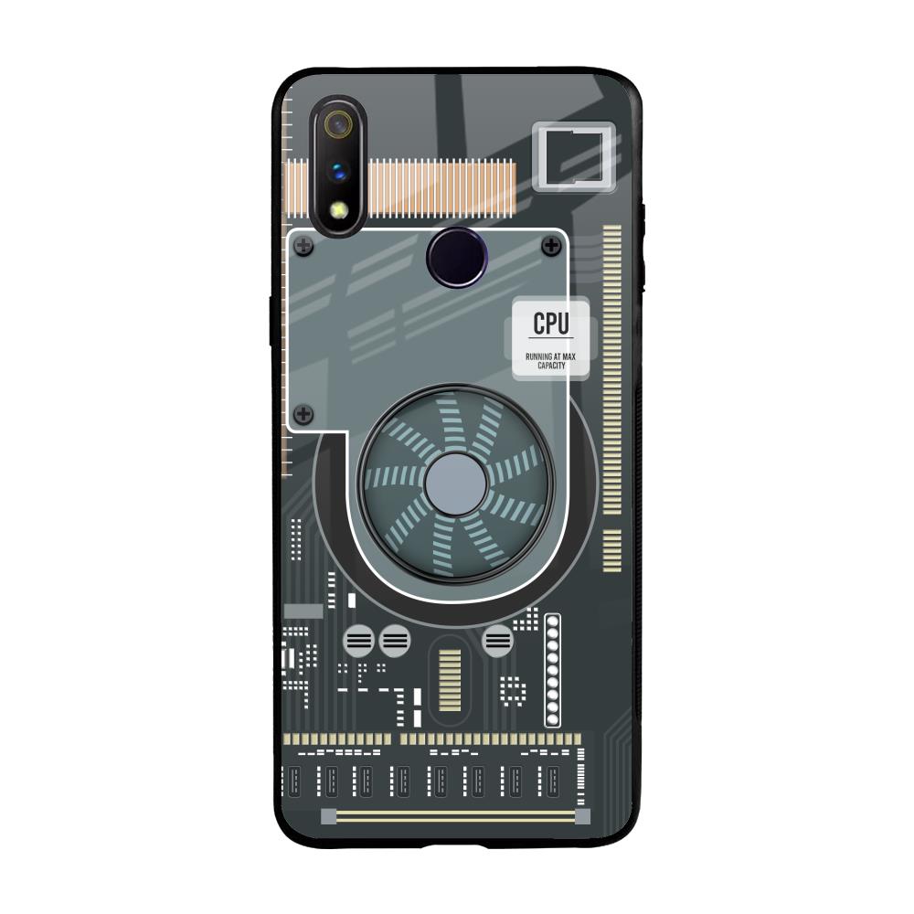 Motherboard Circuit Realme 3 Pro Glass Back Cover Online