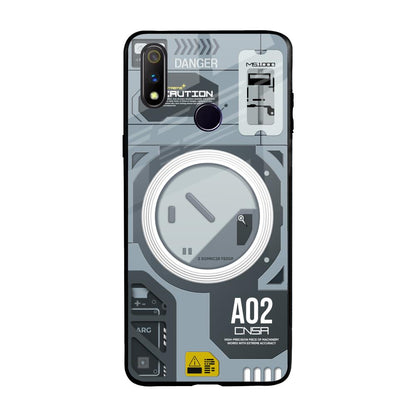 Modern Technology Realme 3 Pro Glass Back Cover Online