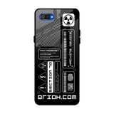 Futuristic Art Realme C2 Glass Back Cover Online