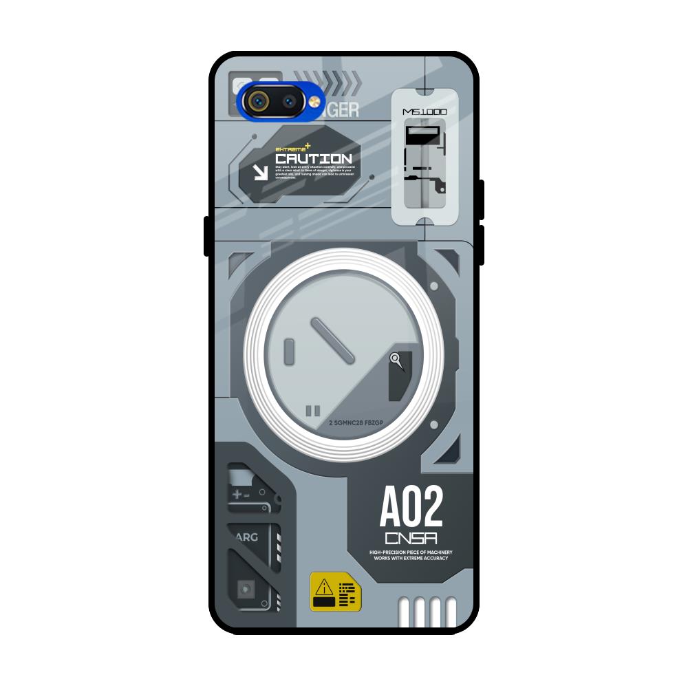 Modern Technology Realme C2 Glass Back Cover Online