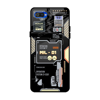 Exposed Parts Realme C2 Glass Back Cover Online