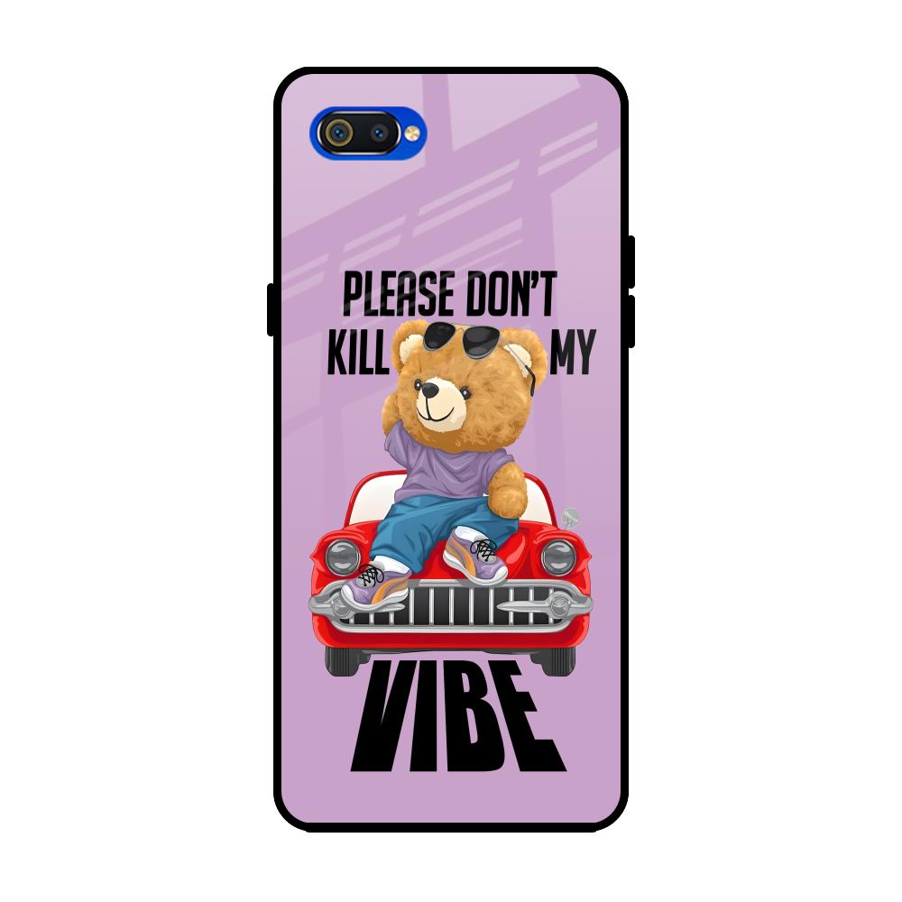 Don't Kill My Vibe Realme C2 Glass Back Cover Online