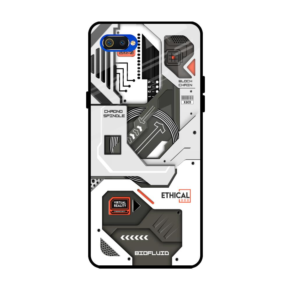 Explore Circuit Realme C2 Glass Back Cover Online