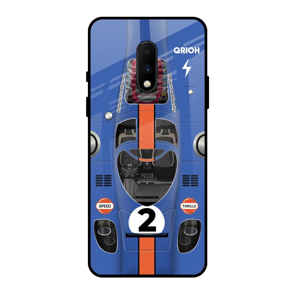 Car Adiction OnePlus 7 Glass Back Cover Online