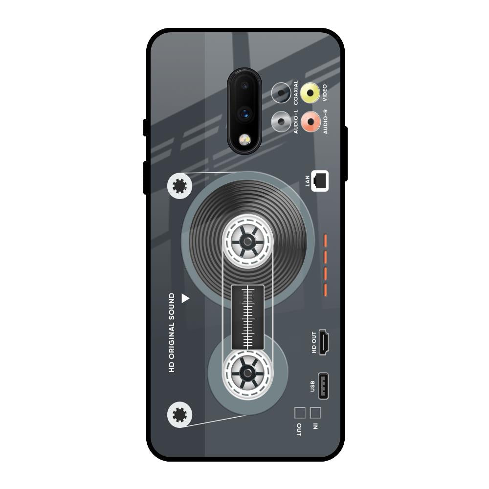Retro Recorder OnePlus 7 Glass Back Cover Online