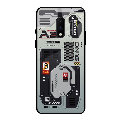 Techno Vibes OnePlus 7 Glass Back Cover Online