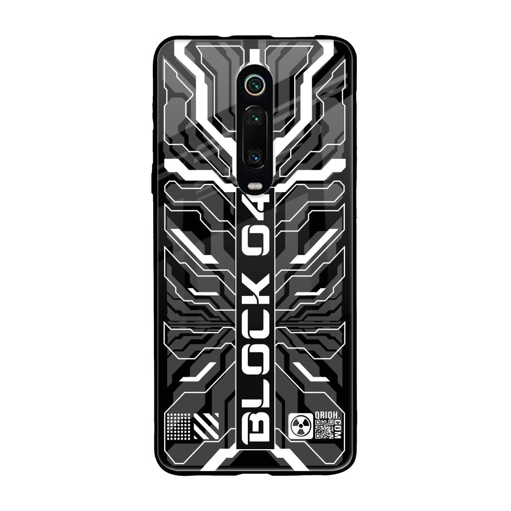 Monochrome Magic Xiaomi Redmi K20 Glass Back Cover Online