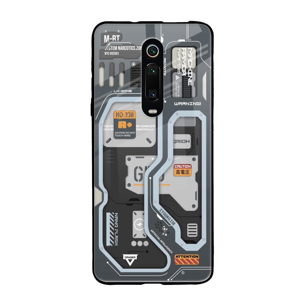 Retro Futuristic Xiaomi Redmi K20 Pro Glass Back Cover Online