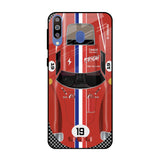 Racing Vintage Samsung Galaxy M40 Glass Back Cover Online
