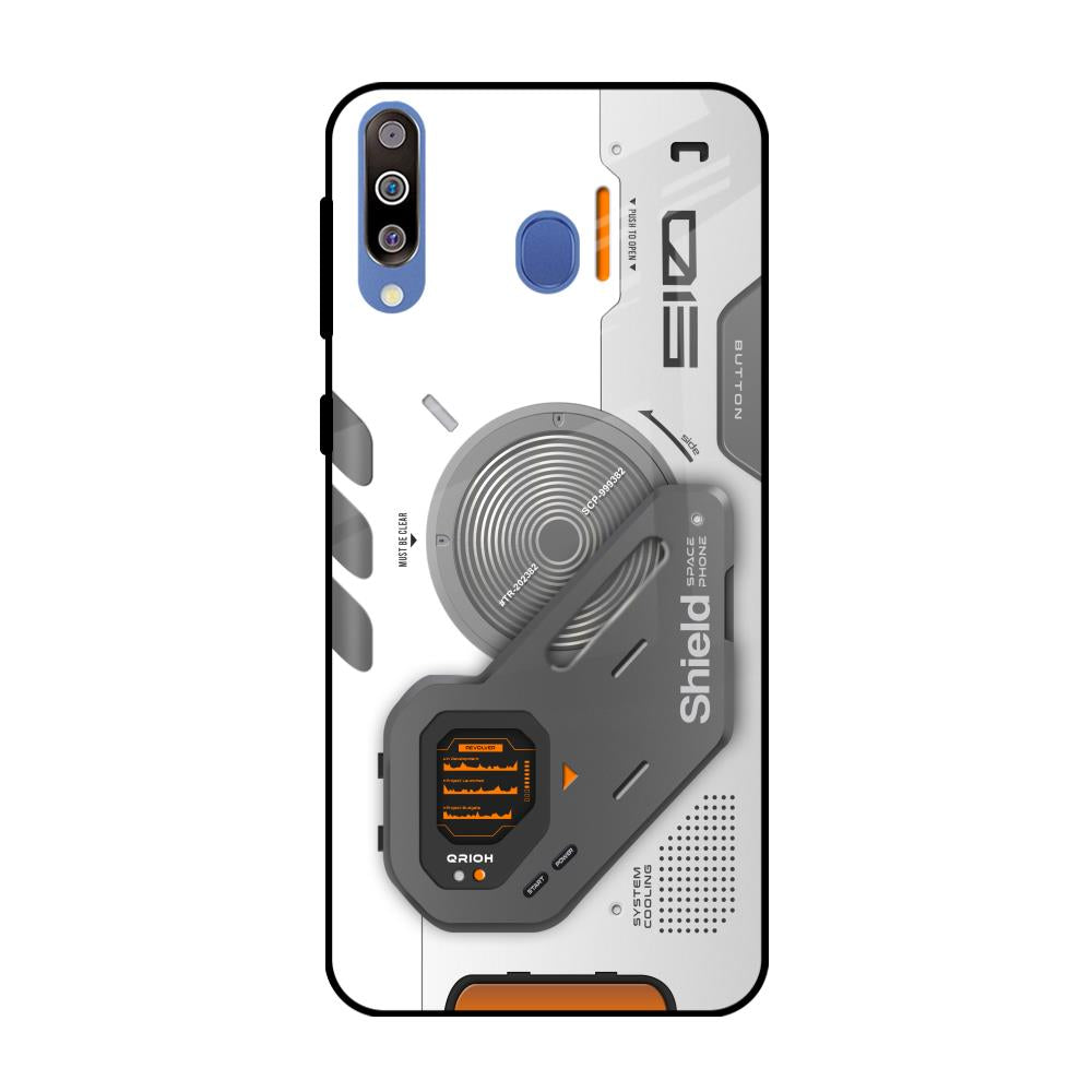 Liberty Cyber Samsung Galaxy M40 Glass Back Cover Online