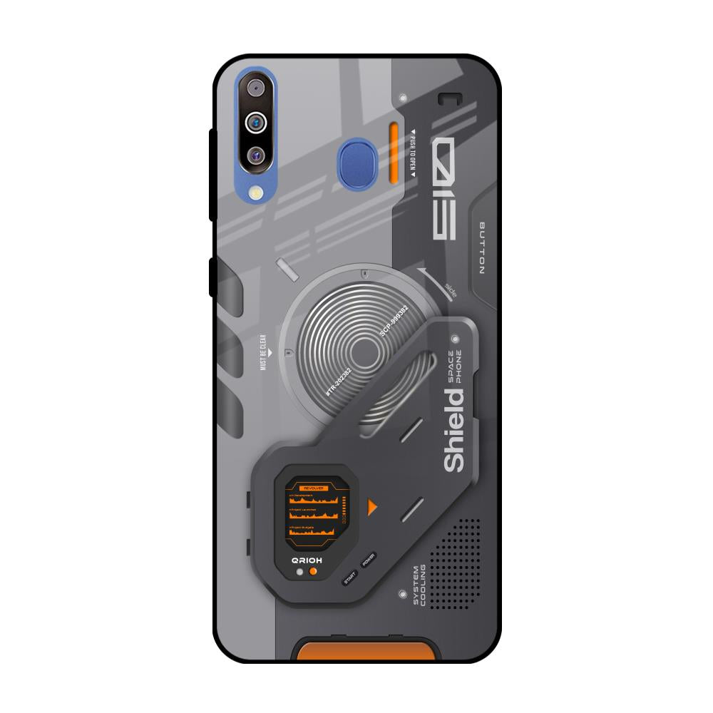 Tech Lifestyle Samsung Galaxy M40 Glass Back Cover Online
