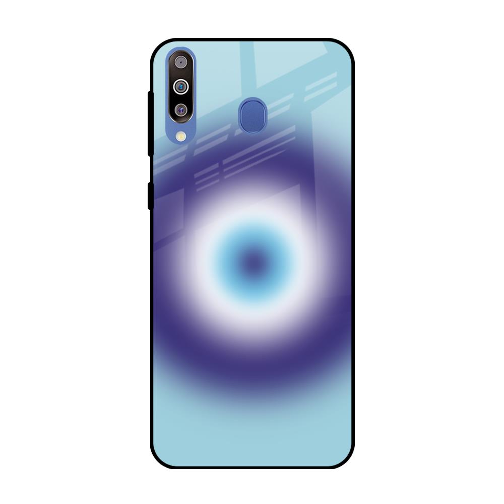 Evil Eye Art Samsung Galaxy M40 Glass Back Cover Online
