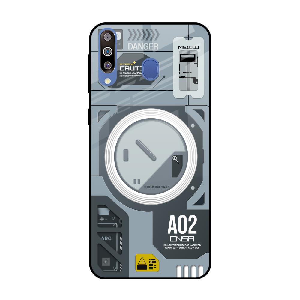 Modern Technology Samsung Galaxy M40 Glass Back Cover Online