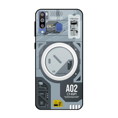 Modern Technology Samsung Galaxy M40 Glass Back Cover Online