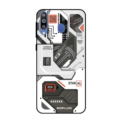 Explore Circuit Samsung Galaxy M40 Glass Back Cover Online