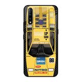 Yellow Racing Car Vivo Z1 Pro Glass Back Cover Online