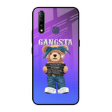 Gangsta Bear Vivo Z1 Pro Glass Back Cover Online