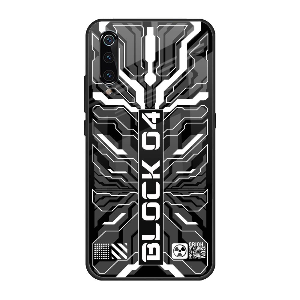 Monochrome Magic Xiaomi Mi A3 Glass Back Cover Online