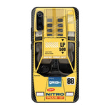 Yellow Racing Car Xiaomi Mi A3 Glass Back Cover Online