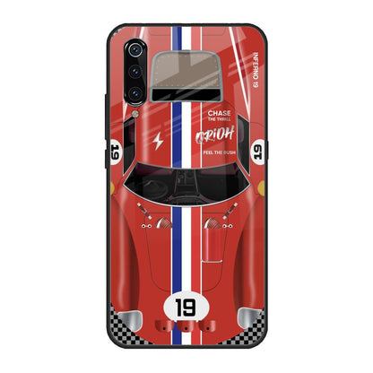 Racing Vintage Xiaomi Mi A3 Glass Back Cover Online