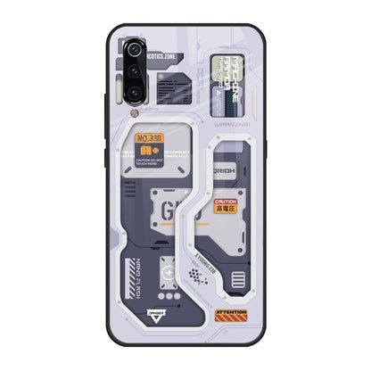 Tech Savvy Xiaomi Mi A3 Glass Back Cover Online