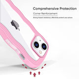 Pink Wavy Back Cover for iPhone