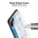 Boarding Pass Custom Glass Case