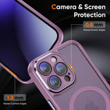 Lavender Magsafe Hybrid Back Cover for iPhone