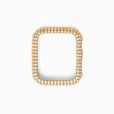 Gold Double Halo Crystal Bumper Case