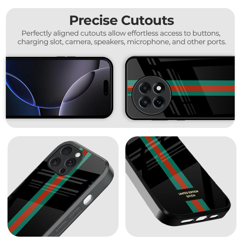 Tricolor Palette Glass Case