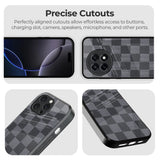 Grey Block Glass Case