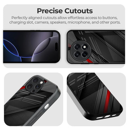 Modern Abstract Glass Case