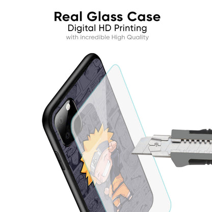 Orange Chubby Glass Case for Oppo A5 Pro 5G