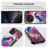 Radha Krishna Art Glass Case