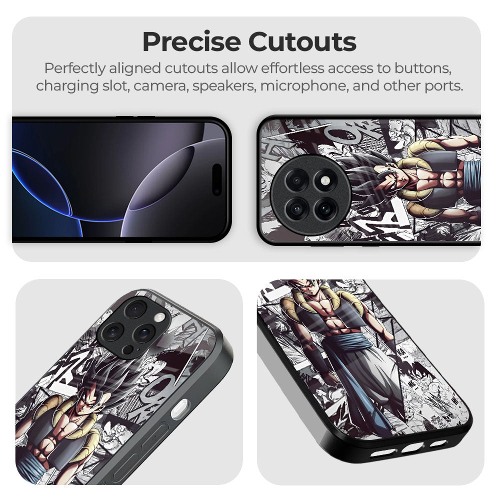 Dragon Anime Art Glass Case