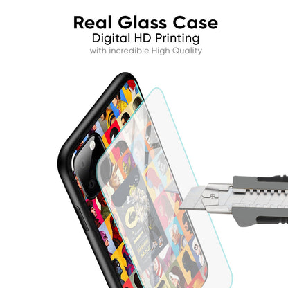 Cool Sanji Glass Case for Samsung Galaxy M56 5G