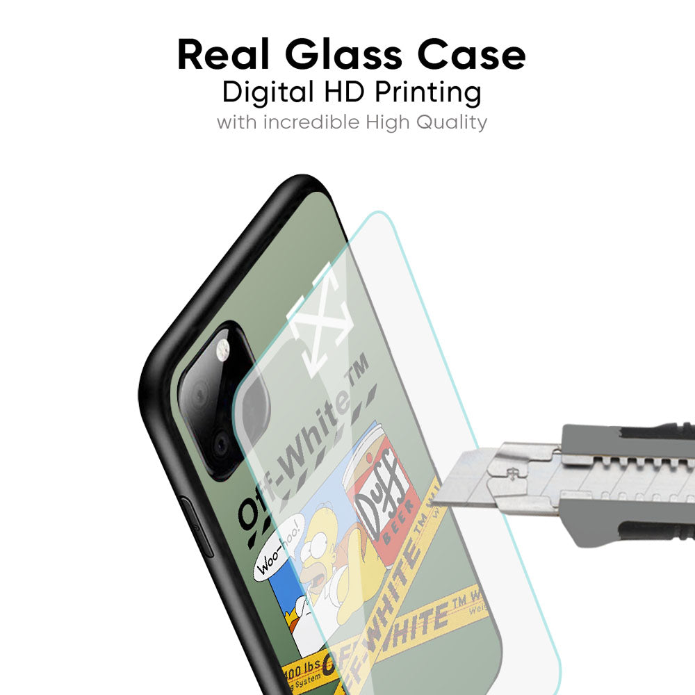 Duff Beer Glass Case for Realme C65 5G