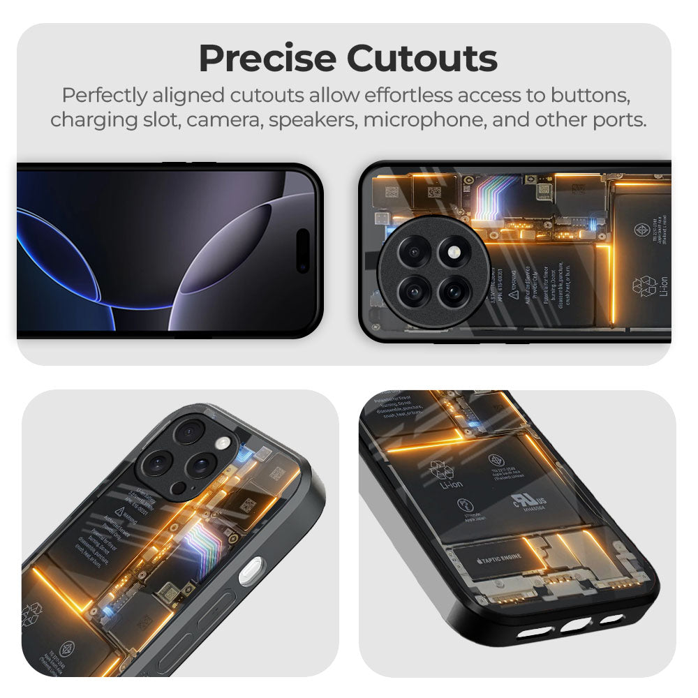 Glow Up Skeleton Glass Case