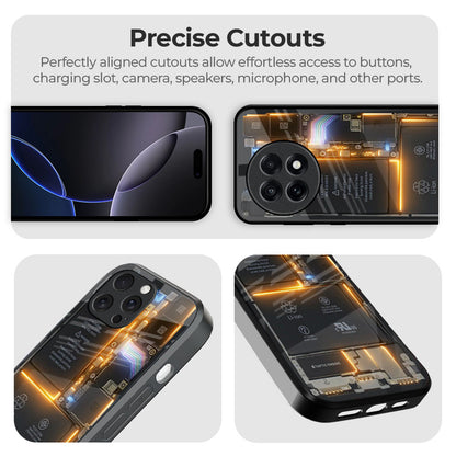 Glow Up Skeleton Glass Case