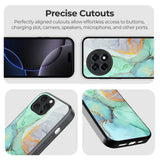 Green Marble Glass Case